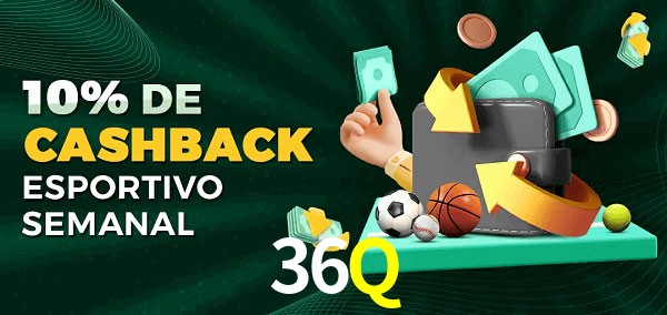 10% de bônus de cashback na 36Q
