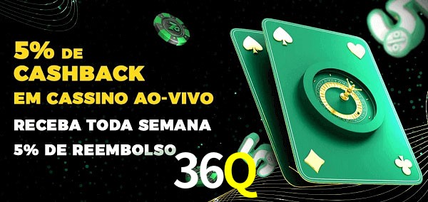 Promoções do cassino ao Vivo 36Q